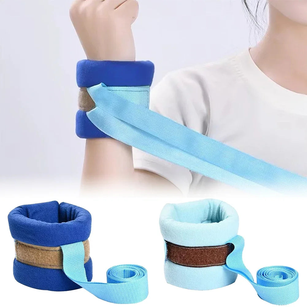Patients Limbs Restraint Strap Wrist Ankle Fixation Belt Binding Band Elderly Medical Limbs Hands Fixed Strap Feet Average Size