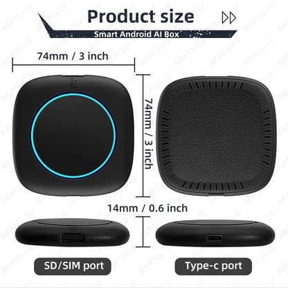 Wireless CarPlay for BMW ID6 ID7 ID8 ID9 OEM Wireless CarPlay Android Auto AI Box Intelligent System Android 13 4+64GB 8+256GB