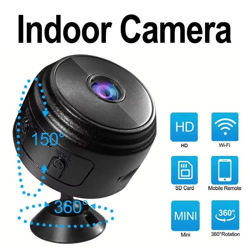 A9 Camera Full HD 1080P Mini Camera Lens Night Vision Micro Camera Motion Detection DVR Remote Viewing Cam Suport Hidden TF Card