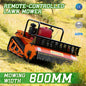 Customized diesel lawn mower that can climb slopes GPS all terrain tracked lawn mowing robot