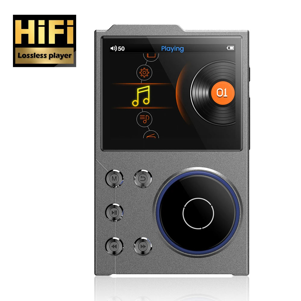 Hi-Fi Digital Audio MP3 Player Lossless DSD High Definition Portable MP3 Music Player Built-in 16GB Walkman Supports 20 Language