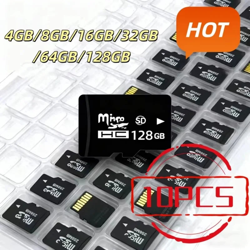 10 Categories High-speed Memory card 4GB 8GB 16GB 32GB 64GB 128GB sd card Mini TF card is used to monitor the drone tachograph