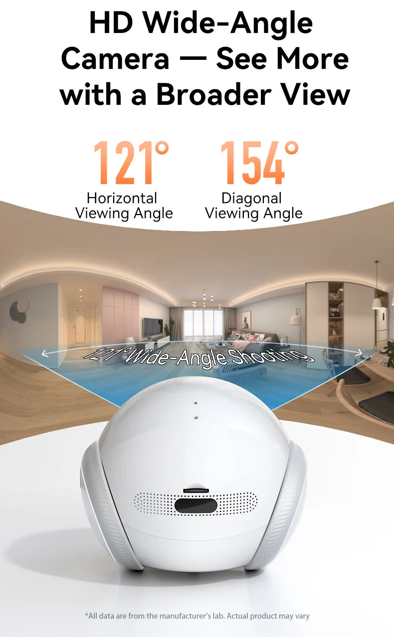 AIOOK Smart Robot Camera 5G WiFi HD 2K Camera Pet Tracking Laser Indicator TUYA Pet Camera Auto Charging Auto Obstacle Avoidance