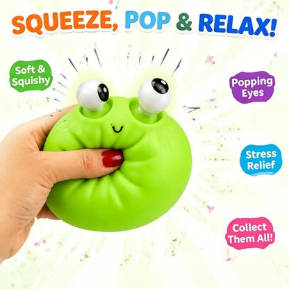 Mystery Blind Box 8.5cm Unicorn Bao Bun Squishy With Steamer Eye Popping Jelly Beads Squeeze Surprise Party Favor Novelty Prop
