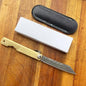 Higonokami Knife Japanese Damascus Steel Friction Folder Lock Free Pocket Knife High Hardness EDC Outdoor Tool Fruit Knife