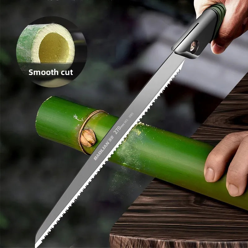 BAOLIAN Hand Saw , Japanese Style Saw, Tree Sawing Tool , Garden Logging Tool , Woodworking Saw , Household Small Handheld Tool