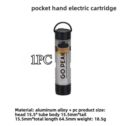 Strong Light Pocket Mini Flashlight Magnetic Hook Long Endurance Key Clip Light Rechargeable Cap Clip LED Flashlight Night