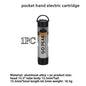 Strong Light Pocket Mini Flashlight Magnetic Hook Long Endurance Key Clip Light Rechargeable Cap Clip LED Flashlight Night