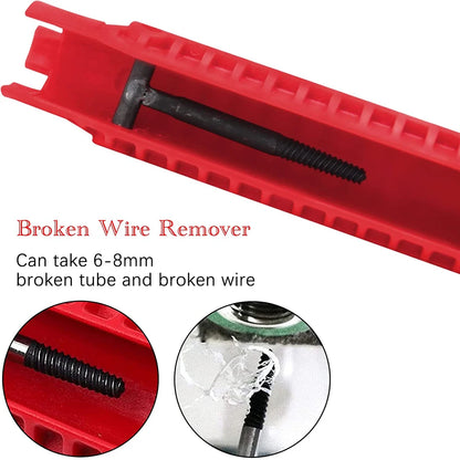 New 8 In 1 Multi Purpose Faucet and Sink Installer Wrench Anti-Slip Handle Double Head Wrench Tool Extra-long design Wrench Tool