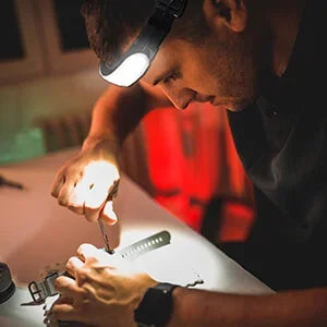 1500LM High Power LED Headlamp COB Head Flashlight With 7500Mah Built-in Battery USB Rechargeable Fishing Camping Lantern Torch