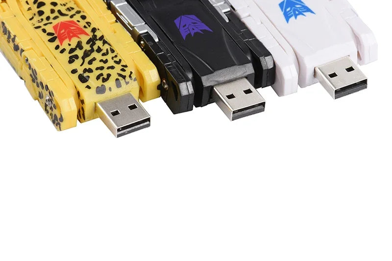 Transformers Pen Drive 128GB Real Capacity U Disk Memory Stick Creative Gift Flash Drives 64GB 32GB 16GB for Children USB Stick
