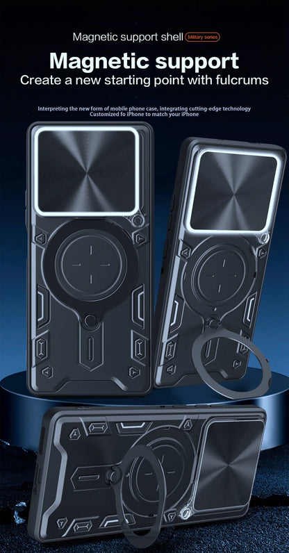 For Motorola Moto Edge 60 Pro 5G Case Shockproof Armor Cover For Moto Edge60 Pro Magnetic Holder Ring Stand Lens Protect Funda