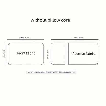 2pcs Soft & Breathable Pillowcases - Stain Resistant, Envelope Closure, Machine Washable - Perfect for All Seasons