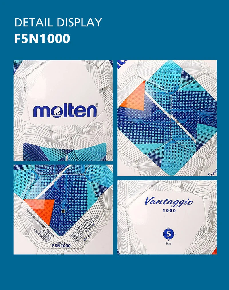 2026 Molten Soccer Balls Official Size 5 Size 4 TPU Material High Quality Outdoor Football Training Match League Men futbol topu