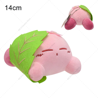 Cute Multicolor Kirby Plush Toy Kawaii Anime Star Kirby Sword Kirby Waddle Doo Elfilin Stuffed Doll Peluche Birthday Gifts
