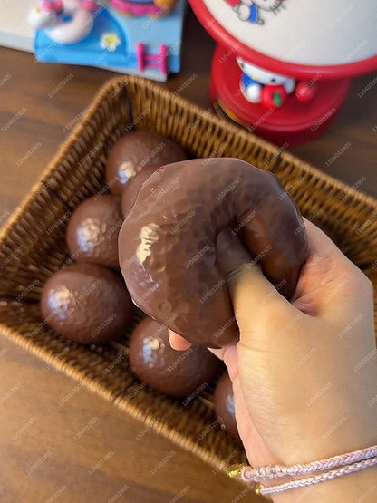 Crunchy Whipping Cream Stress Ball Squishy Toys Moldable Whipped Cream Squeeze Ball ASMR Anti Stress Fidget Toys for Adults
