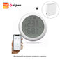 Temperature and Humidity Sensor With LCD for ZigBee Smart life APP Google Alexa Voice Control Support Multi-mode Gateway Option