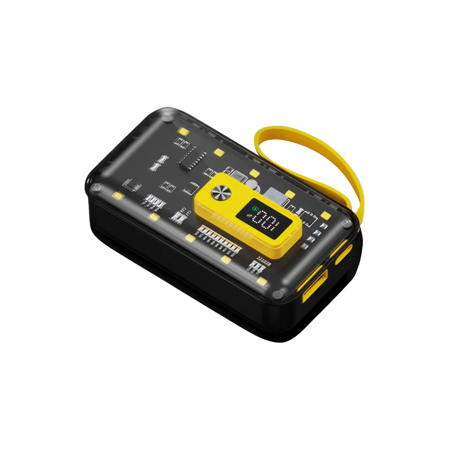 21700  Power Bank Cases Battery Storage Box Night Light USB Charge DIY Shell 21700 Battery Storage Box for iPhone Xiaomi