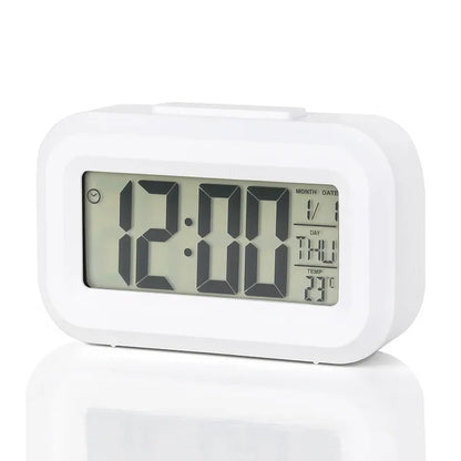 Digital Led Clock Household Bedside Battery Powered Multi-function Alarm Clock Desk Things for the Room Table Clocks Home Decor