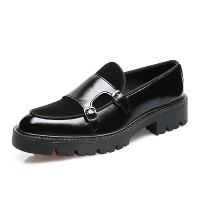 DIMANYU Men's Loafers Pointed Toe 2026 New Autumn British Style Slip-On Casual Thick-Soled Large Size Moccasins