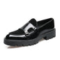 DIMANYU Men's Loafers Pointed Toe 2026 New Autumn British Style Slip-On Casual Thick-Soled Large Size Moccasins