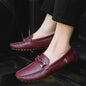 MAEDEF Men Loafers Shoes Formal Dress Shoes Business Casual Shoes for Men Wedding Party Office Shoes Soft PU Leather Loafers Men