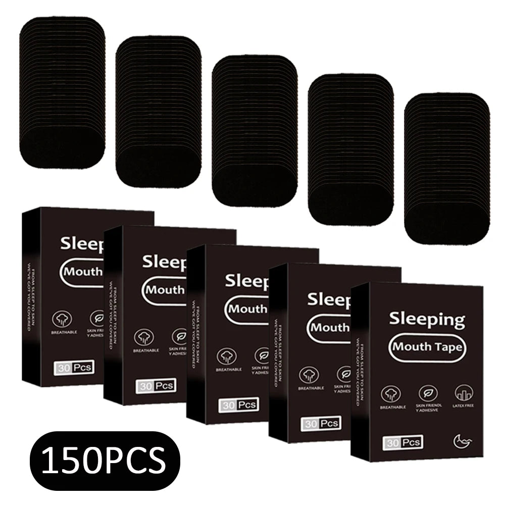 30/60/90/150/300Pcs Mouth Tape Sleeping Keep Mouth Close Prevent Snoring Gentle Sleep Strip Home Travel Mouth Tape Mouth Tape
