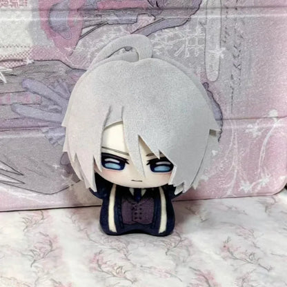 New Anime Pio Fiore No Banshou Plush Dante Falzone Nicola Francesca Plush Doll Toy Cute Pendants Keychain Plushie Gift For Fans