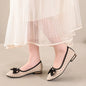 Spring / Autumn Elegant  Butterflly Low Heel Casual Shoes Fashionable Best Selling New Comfortable and Lightweight Women's Shoes