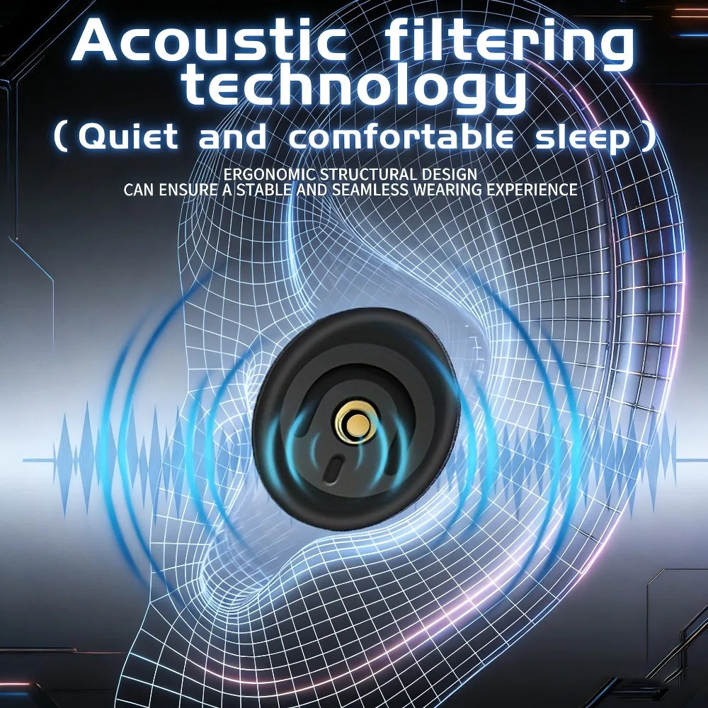 Ear Plugs for Sleeping Noise Cancelling 45dB Concert Earplugs for Noise Reduction Reusable Soft Silicone Ear Plugs