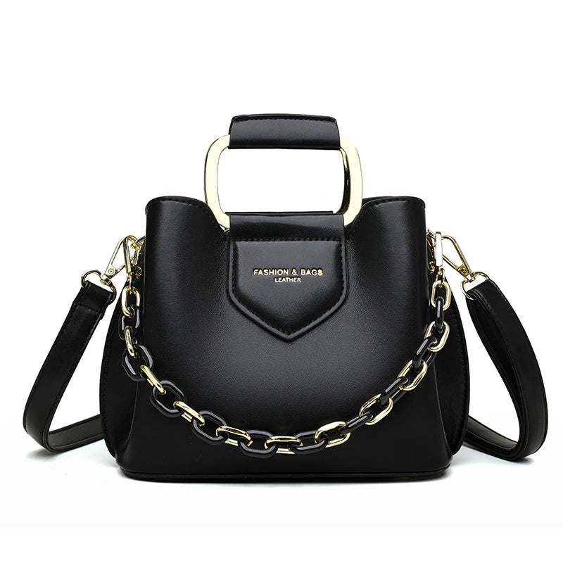 New Shoulder Bags High quality PU for Women Fashion Women's Bag high-quality Design Advanced Underarm Handbags Beautiful Purses