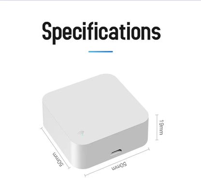 Tuya WiFi IR Remote Control With Multi-mode Gateway Zigbee Hub for Smart Home via APP Smart Life Work with Google Home Alexa