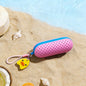 Perforated EVA Breathable Swim Goggle Storage Case with Handle Portable Glasses Sunglasses Case Swimming Gear Accessories