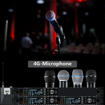 A.CHENG AD4G B58 professional wireless microphone UH long-distance reception, excellent performance and excellent quality
