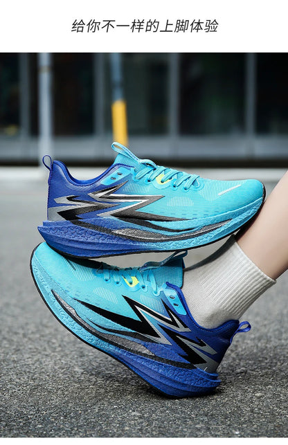Professional Shock Absorb Sport Running Shoes Ultralight Anti Slip Sneakers For Men Women Workout Marathon Training Footwear