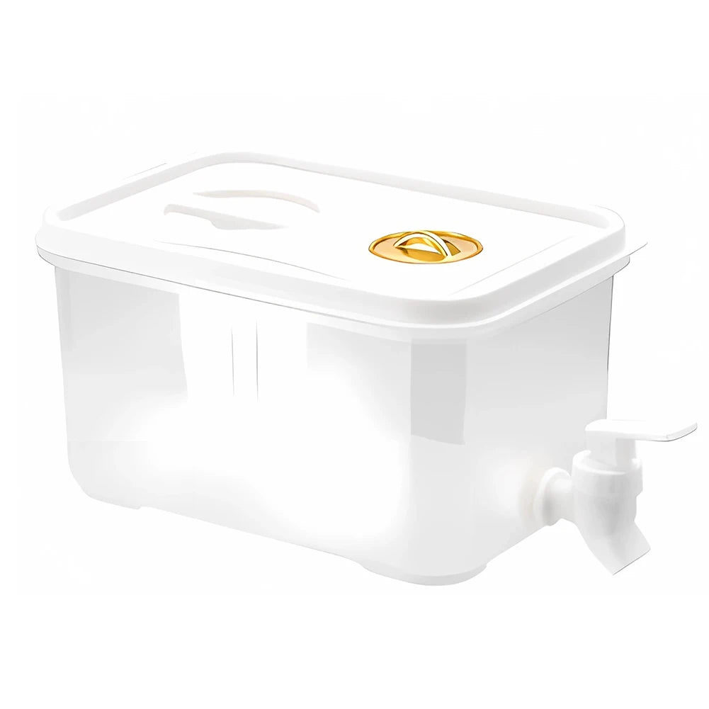 3.5/5/10L High Temperature Resistance Fridge Drink Dispenser with Spigot with Lid Refrigerator Water Bottle  Cold Kettle