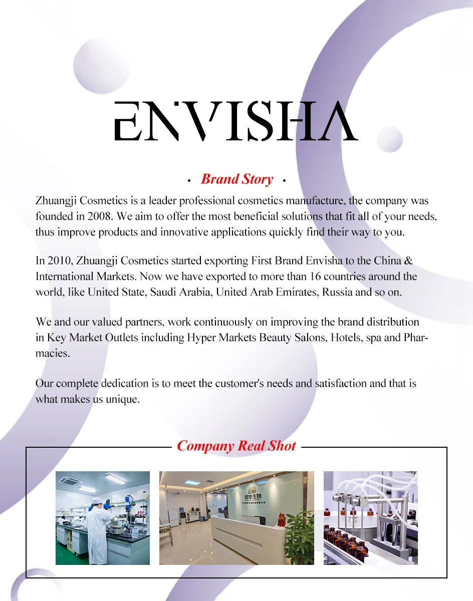 ENVISHA Face Skin Care Retinol Collagen Cream Anti-aging Wrinkle Deep Hydration Moisturizing Skin Health Whitening Exfoliation