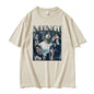 Kpop Ateez Mingi 2026 Graphic T Shirt Men's Hip Hop Korean O-Neck Short Sleeve T-shirts Glothing Fashion Vintage Cotton T-shirt