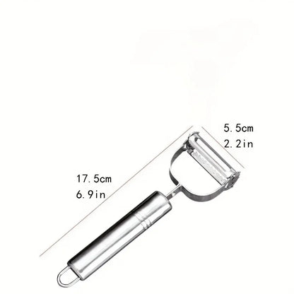 Stainless Steel Vegetable Peeler Multi Function Fruit Peeling Tool Potato Carrot Cucumber Shredder Kitchen Cooking Gadget
