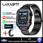 LAXASFIT New Smart Watch Bluetooth Talk LED Flashlight Sports Fitness Tracker Men Women Outdoor Sports Smart Watch