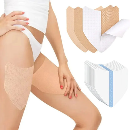 10Pcs Thigh Anti-Chafing Patches Invisible Self-Adhesive Inner Thigh Friction Protection Band Summer Skin Sticker Foot Care Tool
