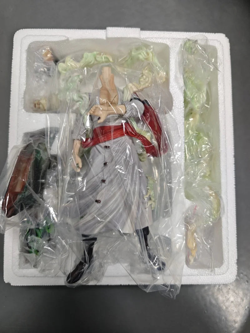 New One Piece Anime Zoro Double Headed Nika Statue Handmade Figure Model Anime Fashion Play Peripheral Ornaments Gift