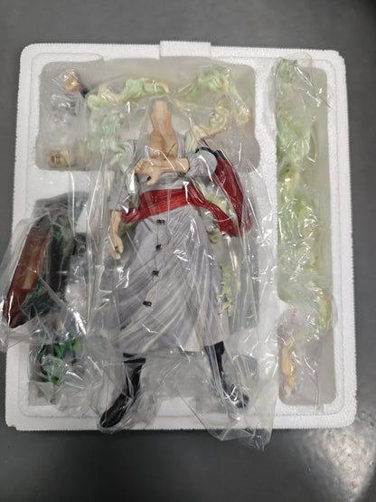New One Piece Anime Zoro Double Headed Nika Statue Handmade Figure Model Anime Fashion Play Peripheral Ornaments Gift