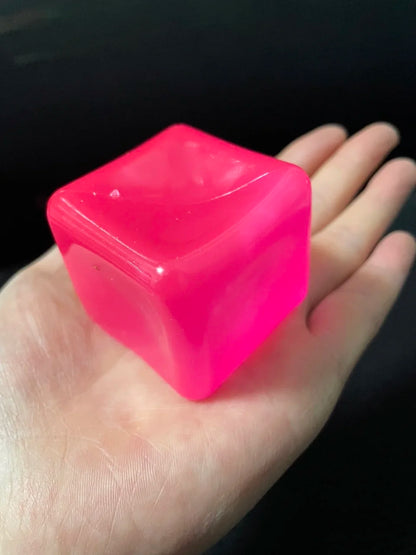 Squishy Plasticity Mochi Fidget Toys Transparency Coconut Oil Maltose Squeeze Toy Funny Anti-stress Sensory Toy for Adults Gifts