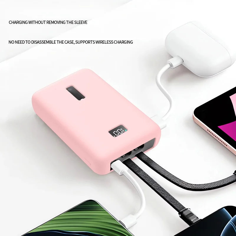 Protective Case for Anker Zolo 20000mAh 30W Power Bank Shockproof Anti‑Drop Anti‑Scratch Anti‑Dust Soft Protective Cover