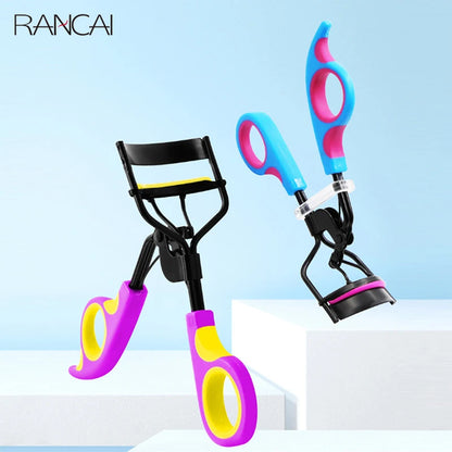 1 Pc Make-up For Women Eyelash Curler Two-color Curling Eyelashes False Aids Lady Portable Makeup Beauty Tools Make Up
