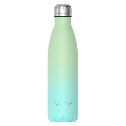 WATERSY 400ml Kids Thermos Bottle with Duck Bill Straw: 316 Stainless Steel Vacuum Insulated Tumbler for Children's Drinks