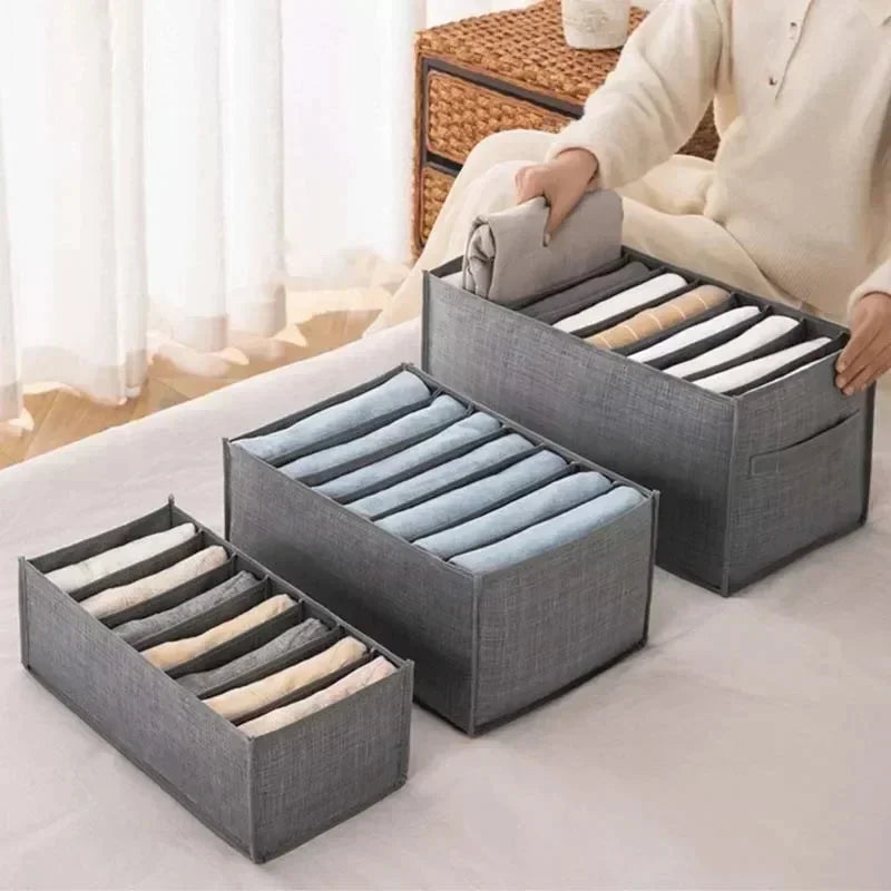 Closets Drawer Organizer Sports Bra Underwear Organizer Storage Box Panties Socks Wardrobe Clothes Organizer Cabinet Drawers