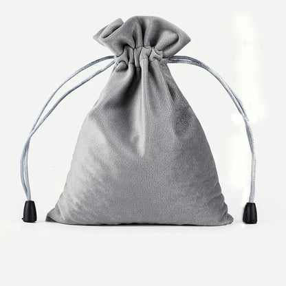 1pcs Gift Cloth Bags with Drawstring New Year Wedding Easter Package Pouches Soft Touching Jewelry Velvet Bag