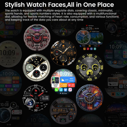 2026 Sports Watch 5 Pro GPS Track Smart Watches Men 1.52"AMOLED Full Touch Screen Waterproof Bluetooth Talk Smart Bracelet Hw12